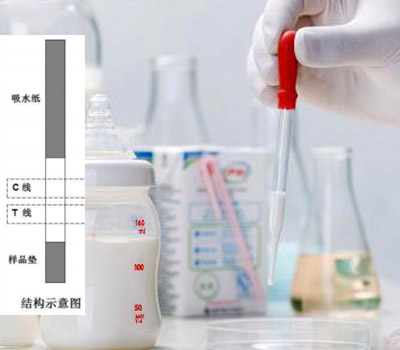 2-8℃原奶喹諾酮類抗生素檢測試紙條